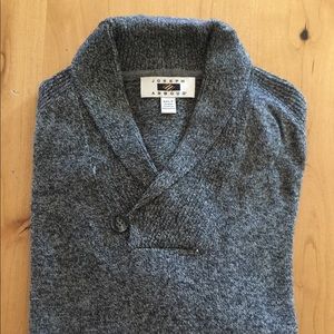 Men’s pull over sweater big tall grey